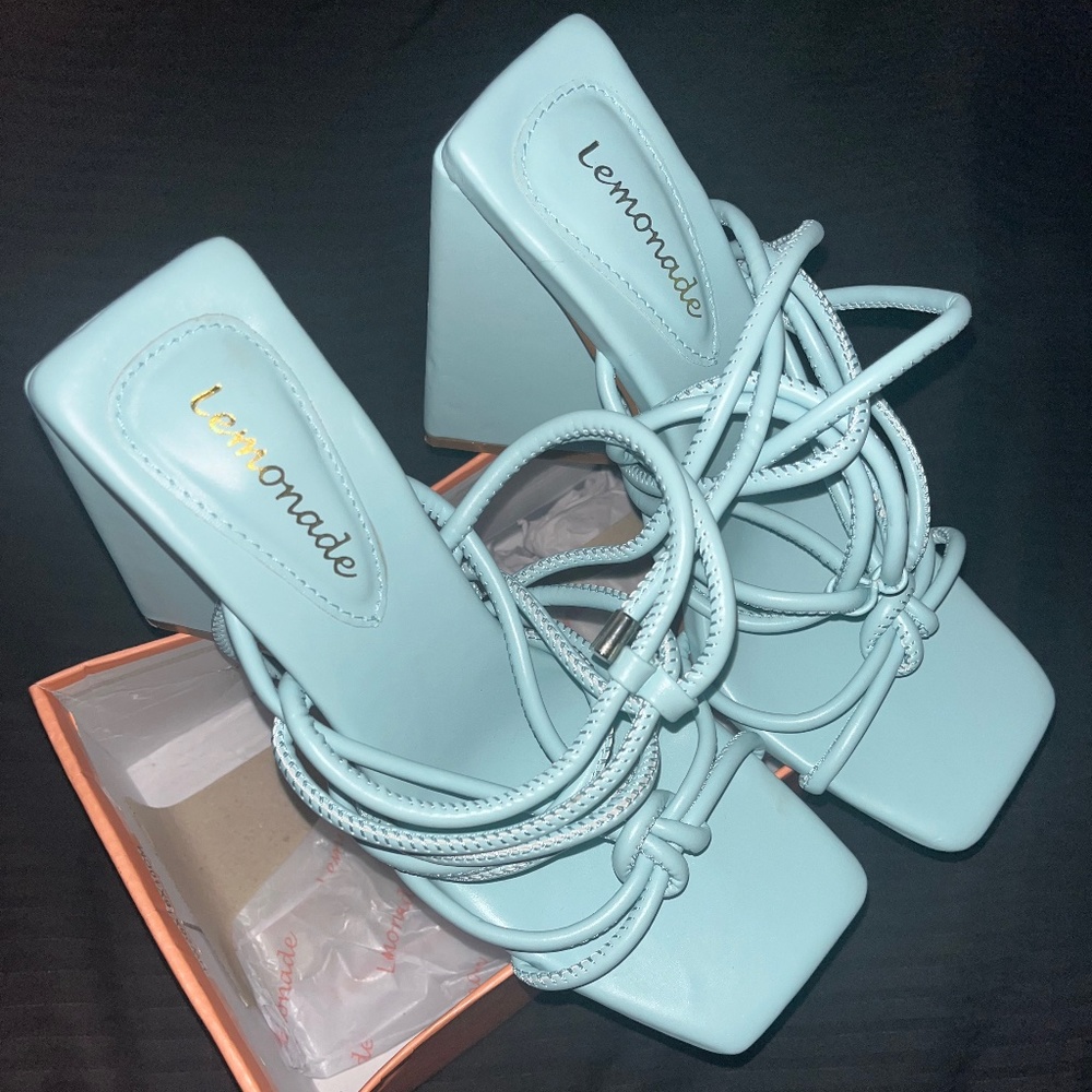 Powder Blue Lemonade Heels